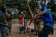 During our safari, we had the opportunity to participate in a HeiHei tribal drum circle.